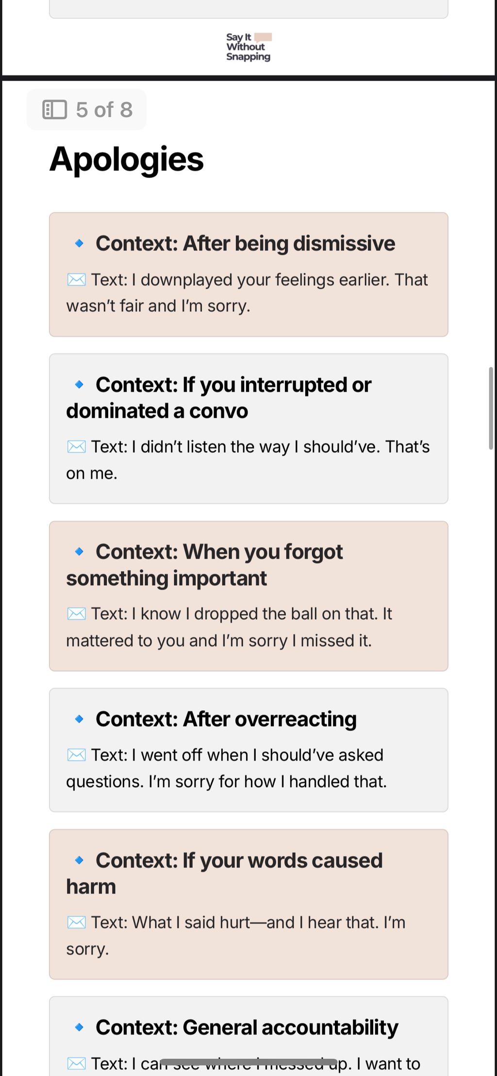 Say It Better: The Modern Man’s 60 Swipe Script Pack for Conflict Without Chaos