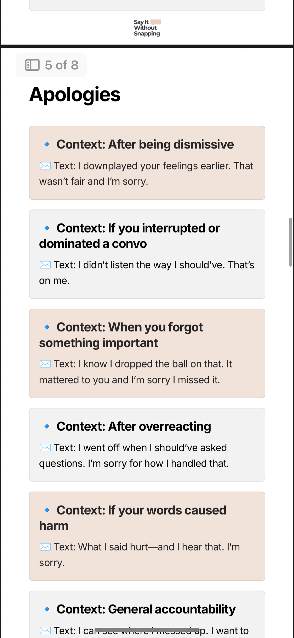 Say It Better: The Modern Man’s 60 Swipe Script Pack for Conflict Without Chaos